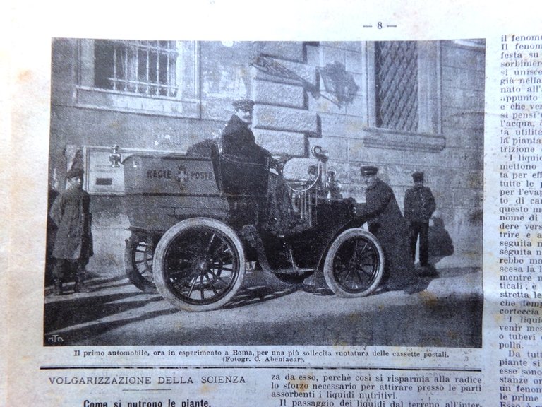 La Domenica del Corriere 11 Gennaio 1903 Carro Los Muertos …
