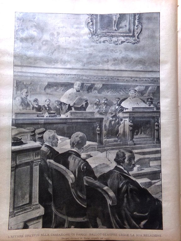 La Domenica del Corriere 11 Giugno 1899 Magenta Polo Nord …