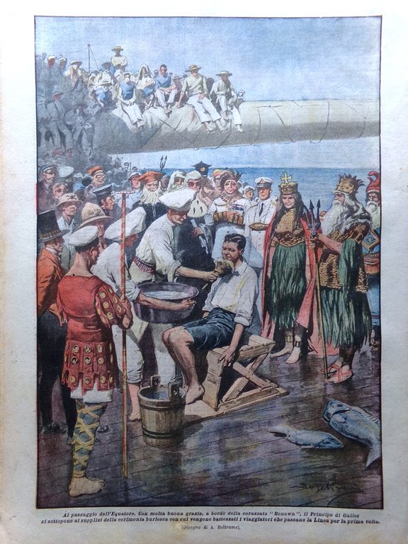 La Domenica del Corriere 11 Luglio 1920 Brigata Cuneo Equatore …
