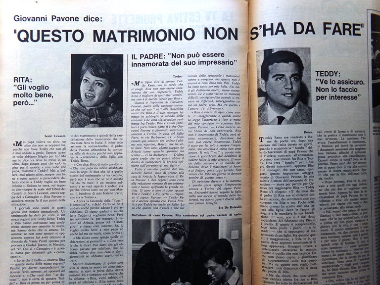 La Domenica del Corriere 11 Luglio 1967 Don Milani Mansfield …
