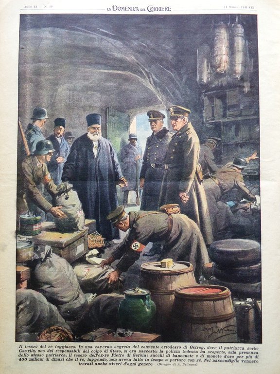 La Domenica del Corriere 11 Maggio 1941 WW2 Duce Messaggi … | Immagine Gallery 3