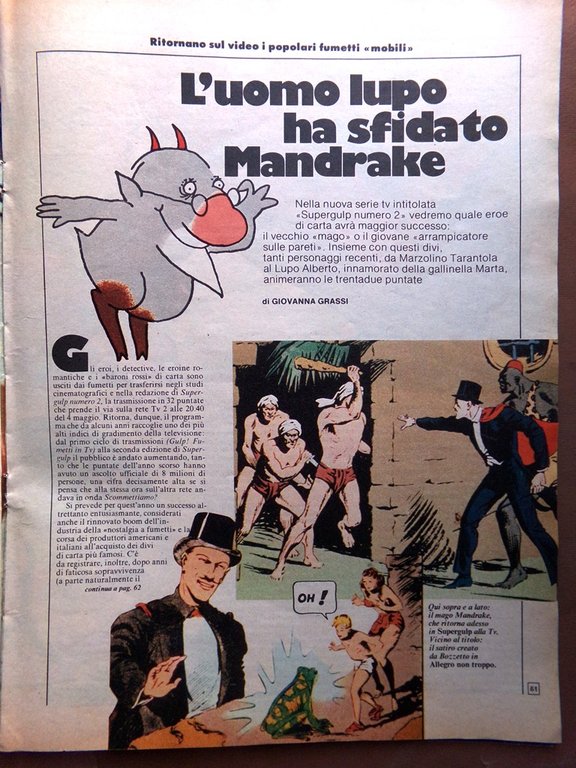 La Domenica del Corriere 11 Maggio 1978 Calcio Sicilia Temple …