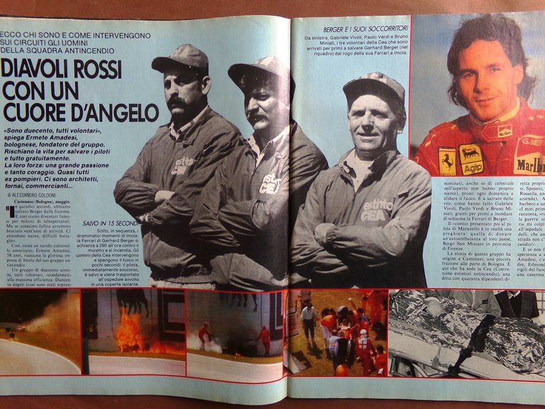 La Domenica del Corriere 11 Maggio 1989 Nielsen AIDS Berger …