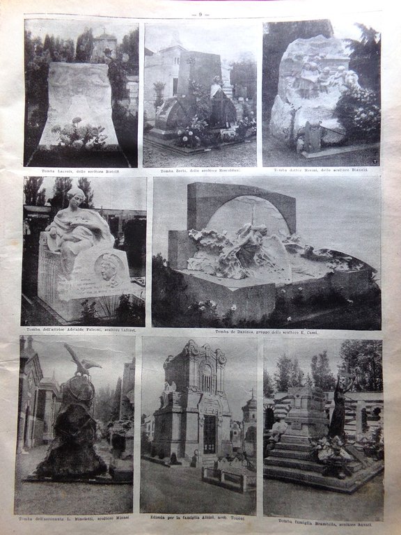 La Domenica del Corriere 11 Novembre 1906 Tantalio Gorki Rakoczy … | Immagine Gallery 4