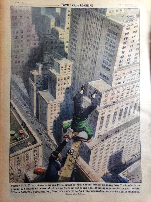 La Domenica del Corriere 11 Novembre 1939 WW2 Comune Pomezia …