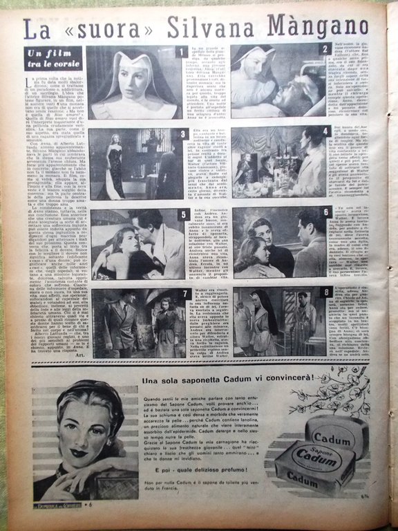 La Domenica del Corriere 11 Novembre 1951 Mostro Loch Ness …