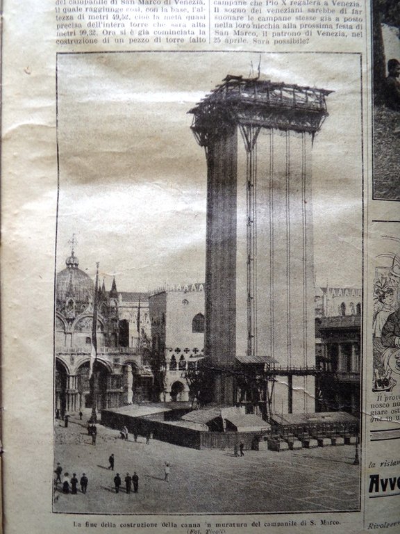 La Domenica del Corriere 11 Ottobre 1908 Valle Vestino Puglia …