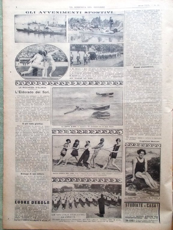 La Domenica del Corriere 11 Settembre 1927 Piedigrotta Gemito De …