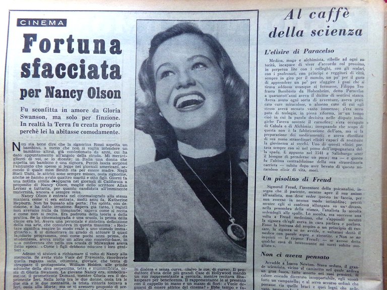 La Domenica del Corriere 12 Agosto 1951 Piramide di Cheope …