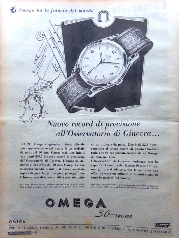 La Domenica del Corriere 12 Agosto 1951 Piramide di Cheope …