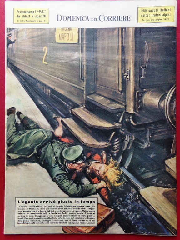 La Domenica del Corriere 12 Aprile 1964 Liberazione Padre Pio … | Immagine Gallery 3