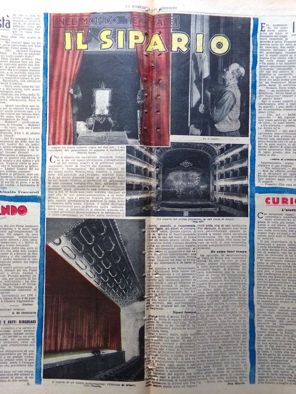 La Domenica del Corriere 12 Dicembre 1943 WW2 Terremoto Turchia …