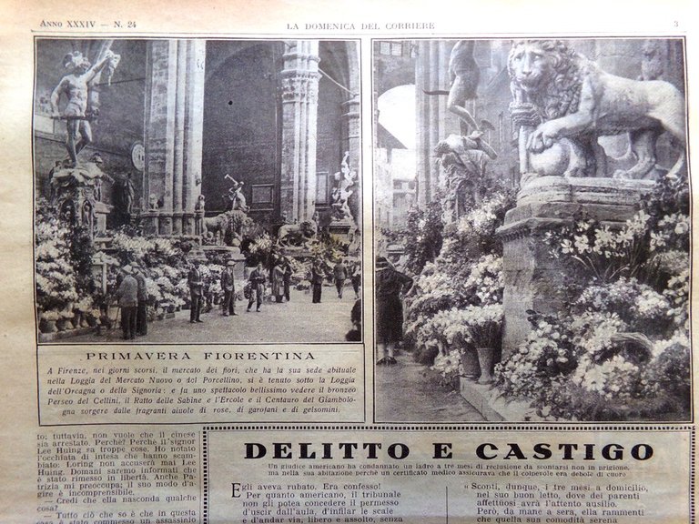 La Domenica del Corriere 12 Giugno 1932 Giro d'Italia Mar …