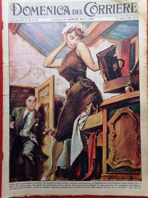 La Domenica del Corriere 12 Giugno 1960 Segreto Fatima Berruti … | Immagine Gallery 1