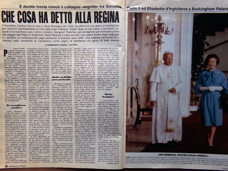 La Domenica del Corriere 12 Giugno 1982 Milan Mauri Schneider …