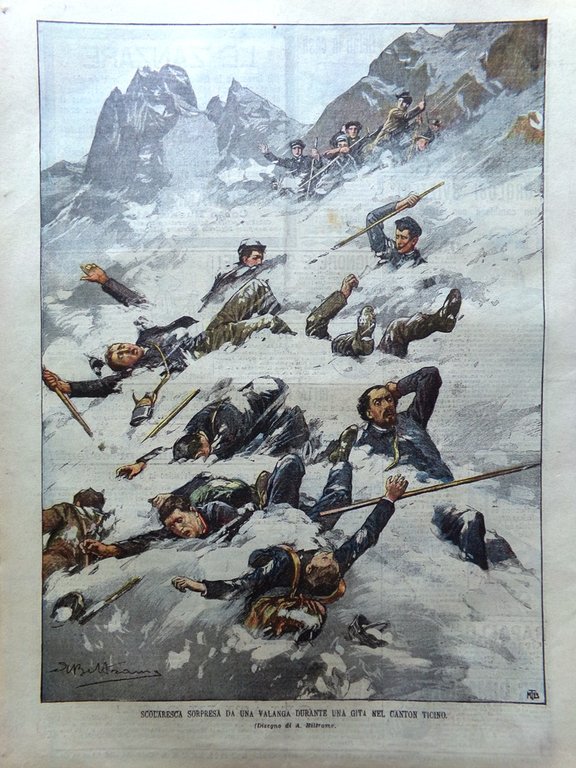 La Domenica del Corriere 12 Luglio 1903 Papa Leone XIII …