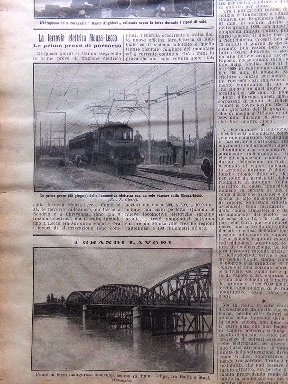 La Domenica del Corriere 12 Luglio 1914 WW1 Arciduca d'Austria …