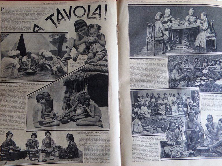 La Domenica del Corriere 12 Luglio 1931 Duca d'Aosta Mussolini …