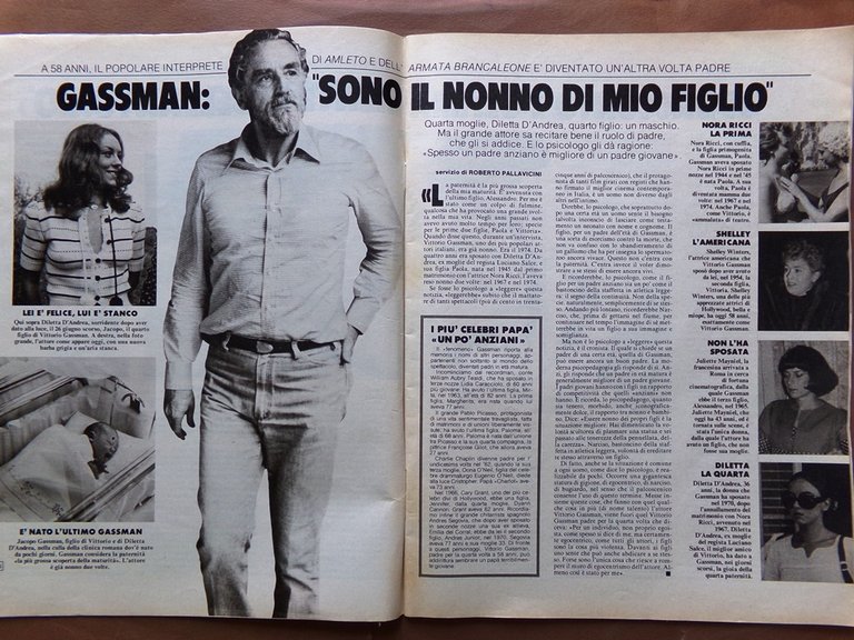 La Domenica del Corriere 12 Luglio 1980 Amati Cabrini Gassman …