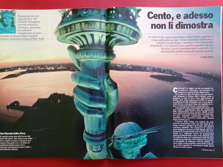 La Domenica del Corriere 12 Luglio 1986 Ferrari Maradona Gardini …