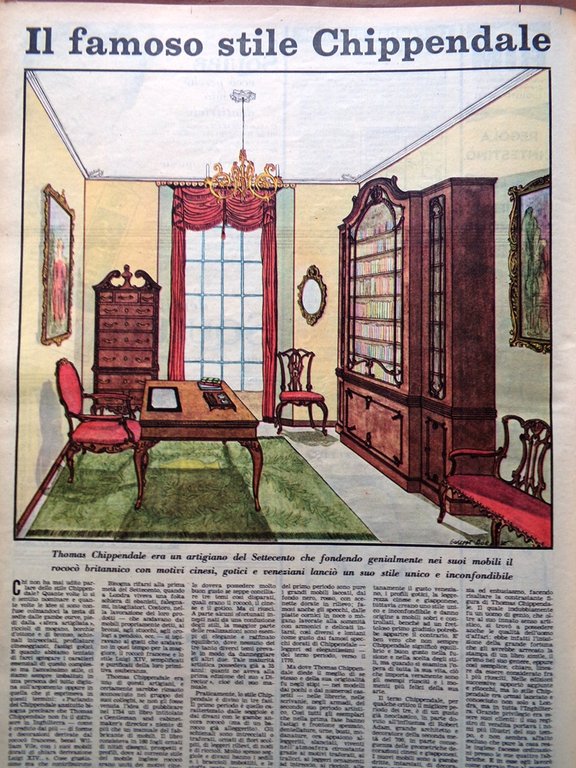 La Domenica del Corriere 12 Maggio 1957 Isernia e Oristano …