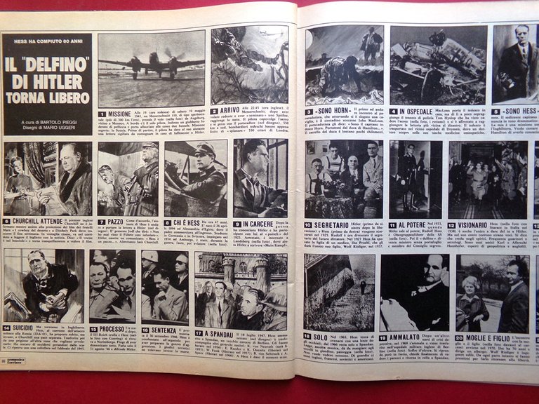 La Domenica del Corriere 12 Maggio 1974 Ferrari Portogallo Hess …