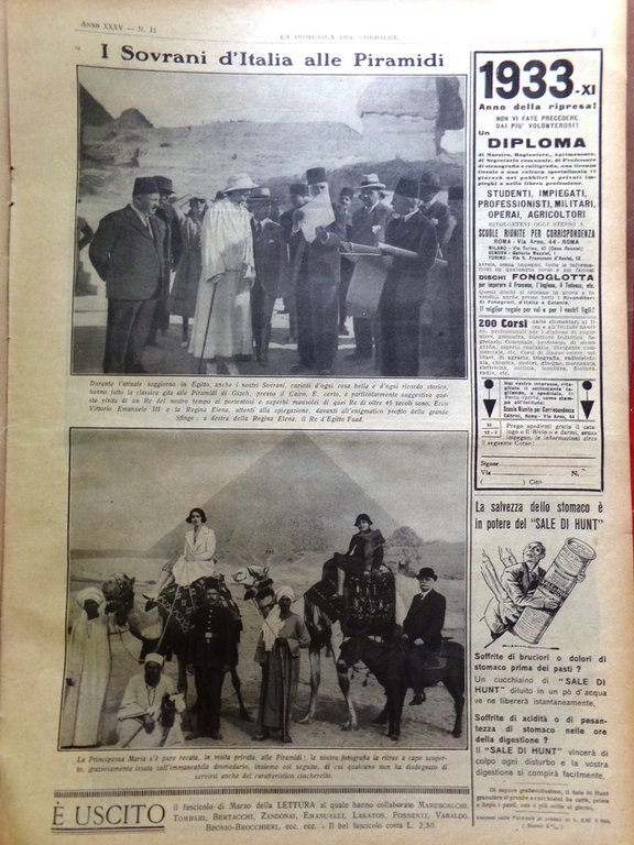 La Domenica del Corriere 12 Marzo 1933 Camionale Genova Milano … | Immagine Gallery 2