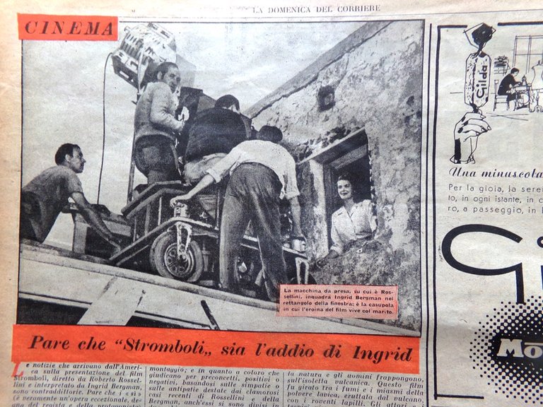 La Domenica del Corriere 12 Marzo 1950 Albert Einstein Giacosa …