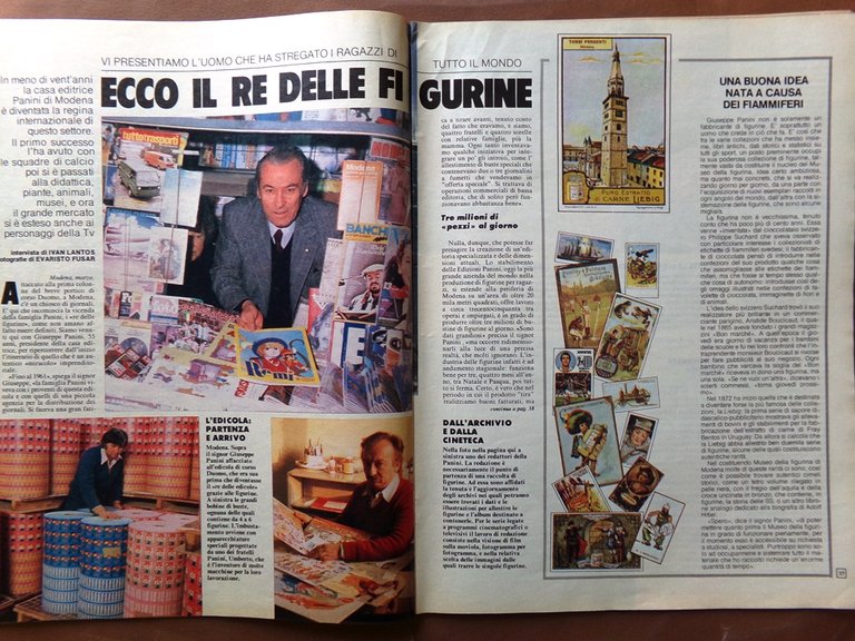La Domenica del Corriere 12 Marzo 1980 Noschese Baresi Panini …