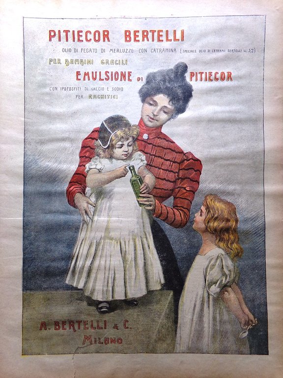 La Domenica del Corriere 12 Novembre 1899 Castello Cosseria Rivolta …