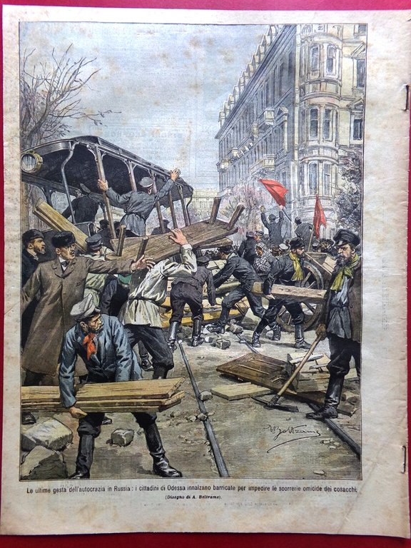 La Domenica del Corriere 12 Novembre 1905 Libertà Russia Posillipo … | Immagine Gallery 3