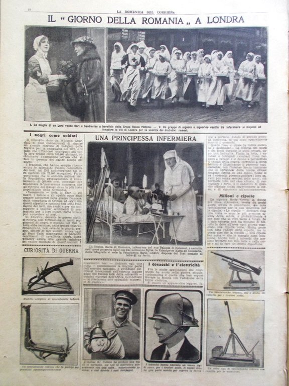 La Domenica del Corriere 12 Novembre 1916 WW1 Sebenico Gorizia …