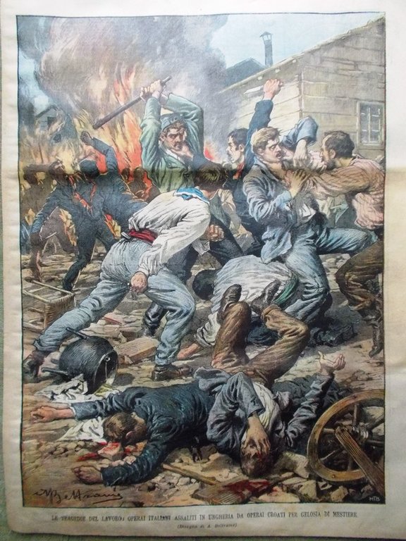 La Domenica del Corriere 12 Ottobre 1902 Morte Emile Zola …