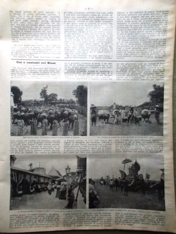 La Domenica del Corriere 12 Ottobre 1902 Morte Emile Zola …