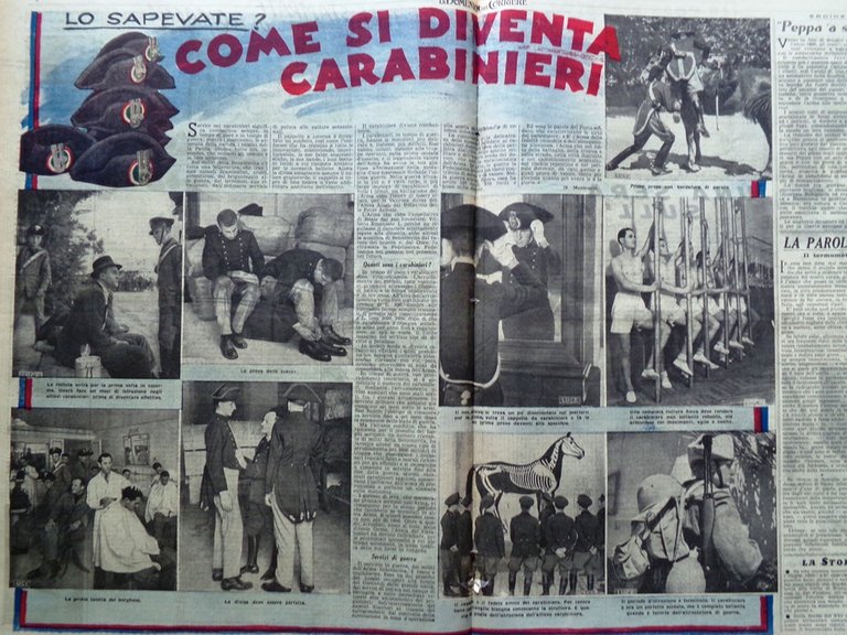 La Domenica del Corriere 12 Ottobre 1941 WW2 Carabinieri Romagna … | Immagine Gallery 4