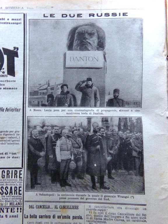 La Domenica del Corriere 12 Settembre 1920 Lenin Sobieski Anversa … | Immagine Gallery 3