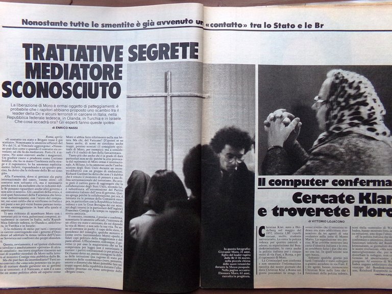 La Domenica del Corriere 13 Aprile 1978 Fogar Loren Aligi …