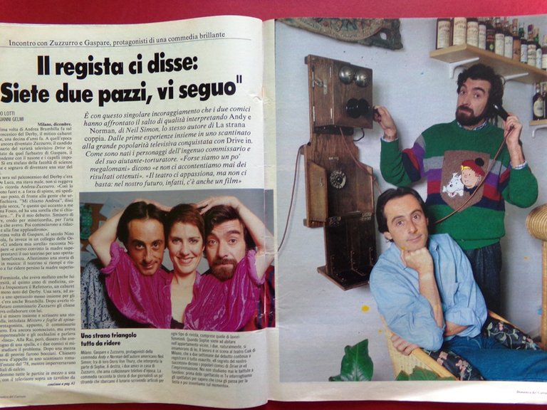 La Domenica del Corriere 13 Dicembre 1986 Morte Grant Mutter …