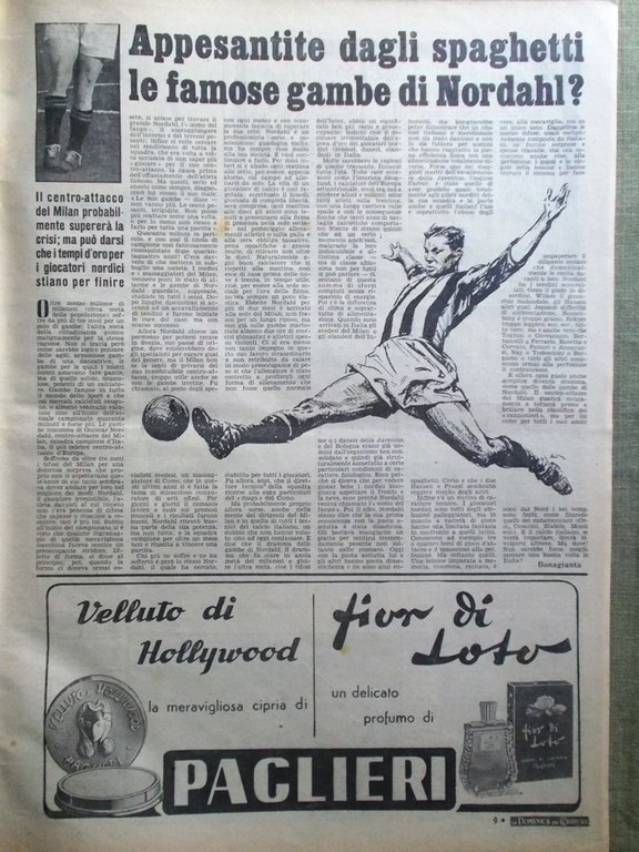 La Domenica del Corriere 13 Gennaio 1952 Carlsen Karloff Nordahl … | Immagine Gallery 4