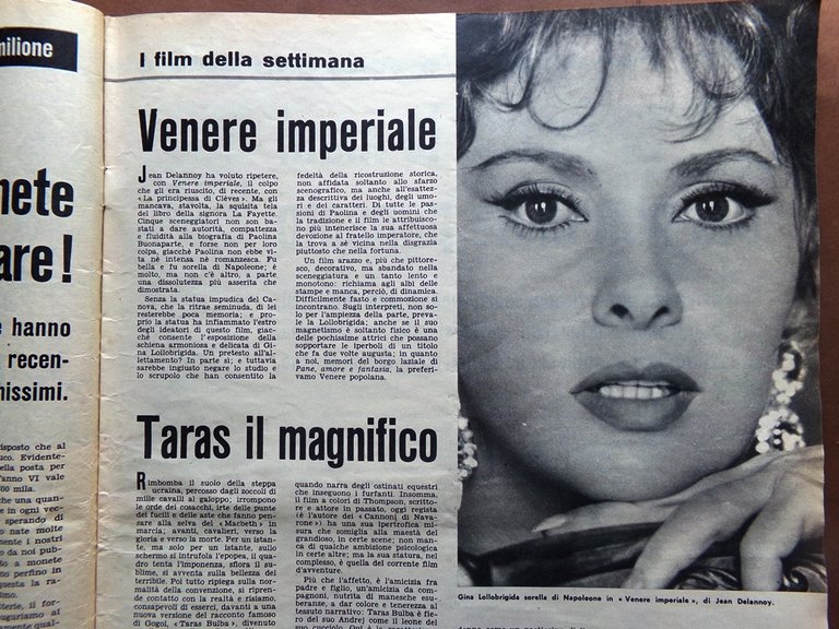 La Domenica del Corriere 13 Gennaio 1963 Sanremo Big Togni …