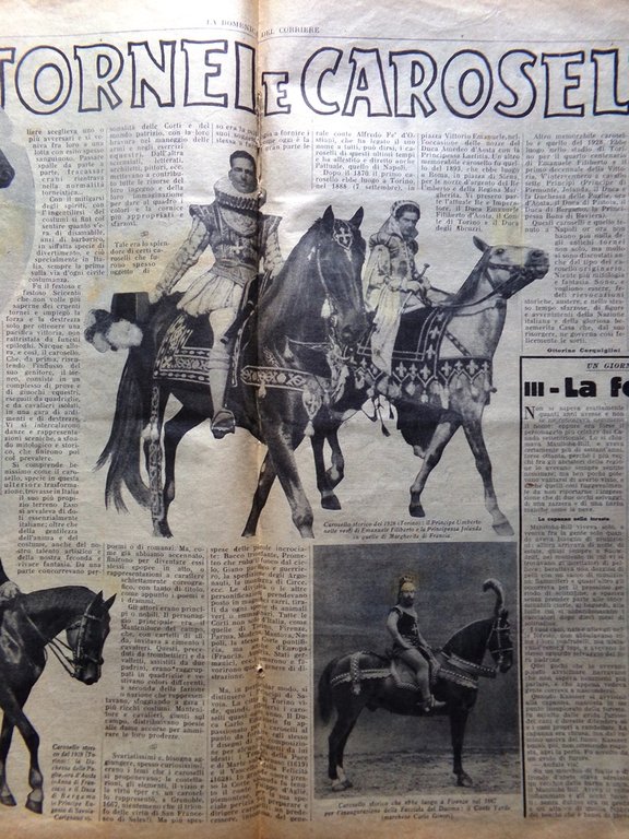 La Domenica del Corriere 13 Giugno 1937 Deutschland Valencia Carosello … | Immagine Gallery 4