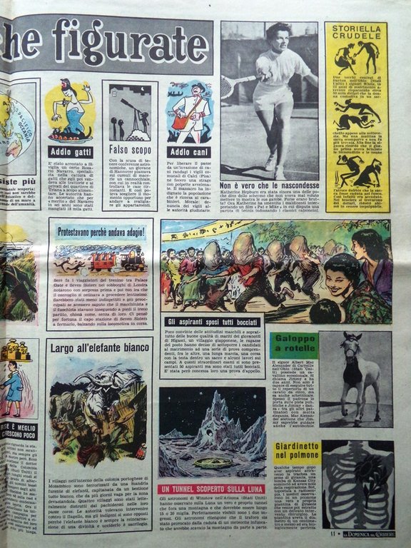 La Domenica del Corriere 13 Luglio 1952 Simoni Miranda Olimpiadi …