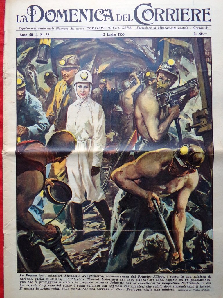 La Domenica del Corriere 13 Luglio 1958 Stanley Feola Balbo …