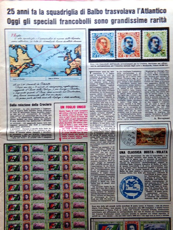 La Domenica del Corriere 13 Luglio 1958 Stanley Feola Balbo …