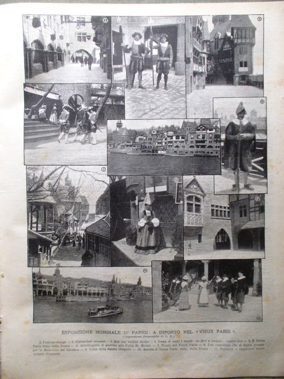 La Domenica del Corriere 13 Maggio 1900 Munkacsy Verona Esposizione …