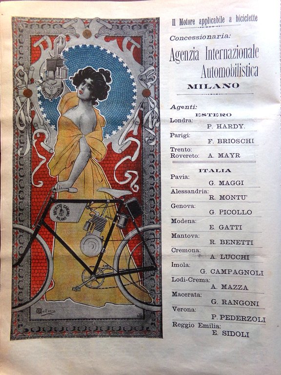 La Domenica del Corriere 13 Maggio 1900 Munkacsy Verona Esposizione …