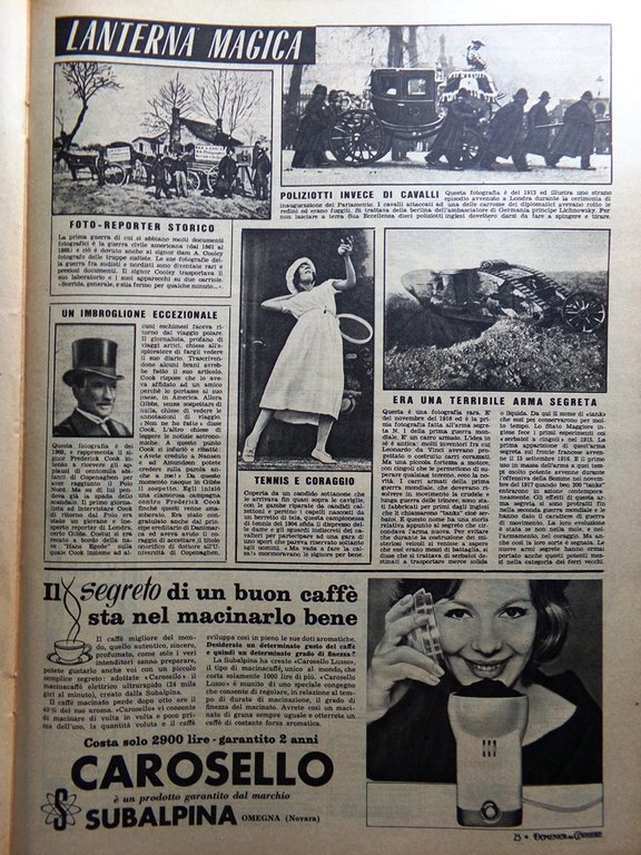 La Domenica del Corriere 13 Marzo 1960 Olivetti Terremoto Agadir …