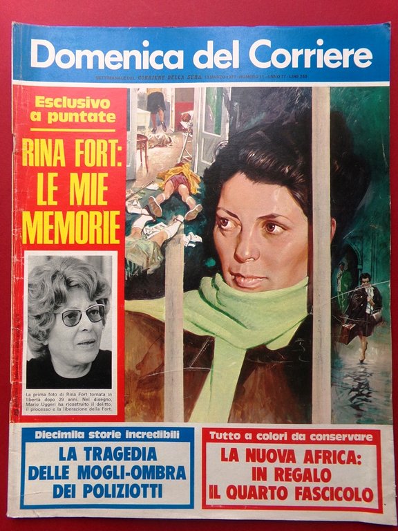 La Domenica del Corriere 13 Marzo 1975 Fort Sciltian Banconote … | Immagine Gallery 1