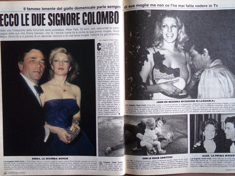 La Domenica del Corriere 13 Marzo 1982 Scelba Cagney Bisi …