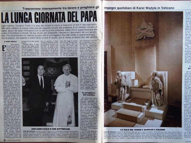 La Domenica del Corriere 13 Marzo 1982 Scelba Cagney Bisi …